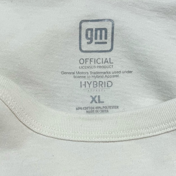 GM Corvette White Tee - Picture 6 of 6